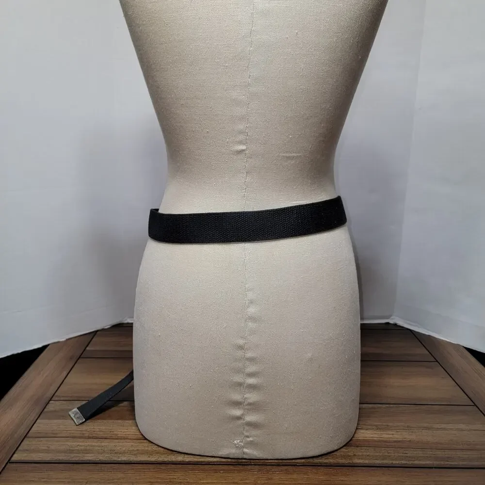 Nike Black Fabric Belt 48.5